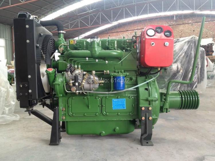 all in one place כלי עבודה ZH4100P fixed Power 40kw/2000rmp weifang diesel engine with clutch connecting