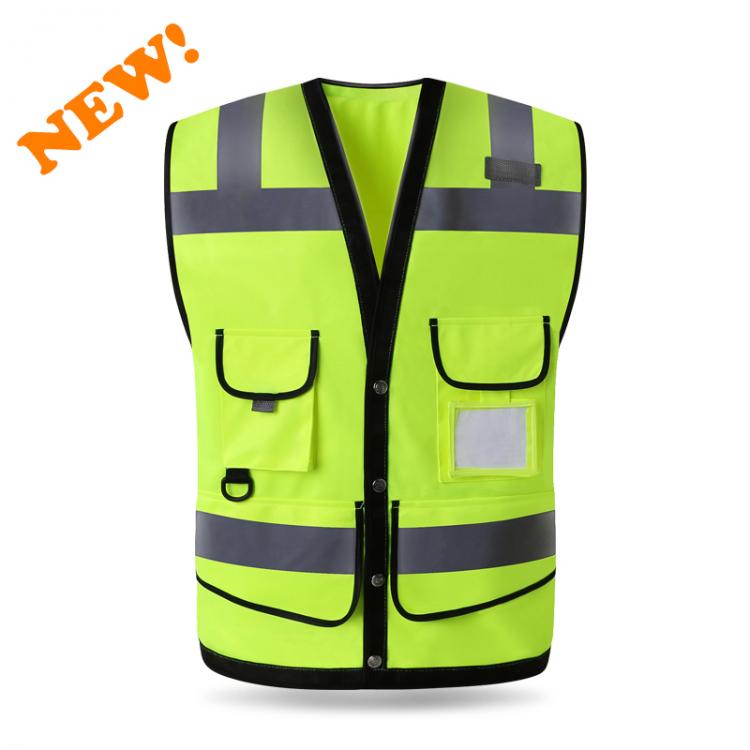 all in one place כלי עבודה SPARDWEAR HIGH VISIBILITY REFLECTIVE SAFETY VEST WAISTCOAT MENS WITH MULTI-POCKETS SILK SCREEN LOGO PRINTING FREE SHIPPING