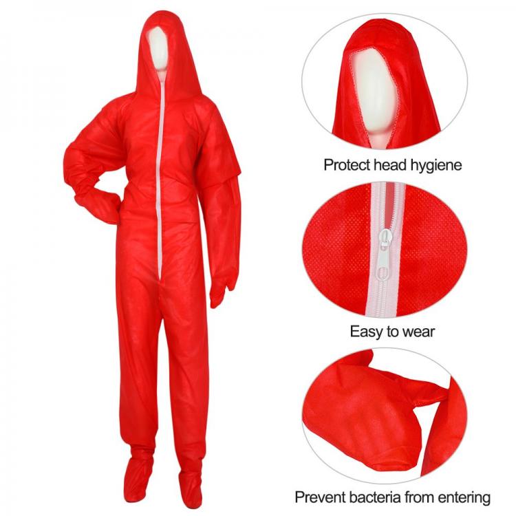 all in one place כלי עבודה Factory Safety  Suit Hospital Isolation Suit Protective Coverall Painters Protective Overalls Suit Disposable Coveralls