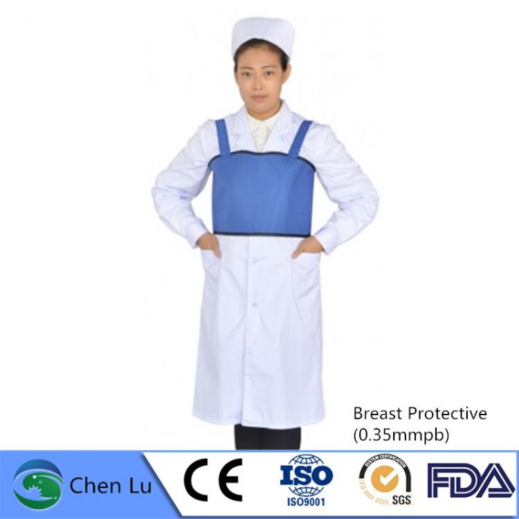 all in one place כלי עבודה Genuine x-ray protection breast protective lead vest patient ionizing protective 0.35mmpb lead vest