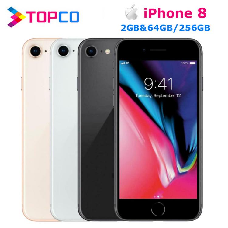 all in one place טלפונים סלולרים Apple iPhone 8 Factory Unlocked Original Mobile Phone HK version 4G LTE 4.7" Hexa-core A11 12MP RAM 2GB ROM 64GB/256GB Cellph