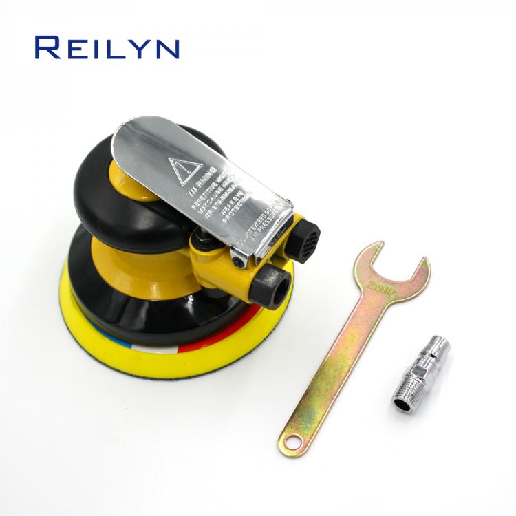 all in one place כלי עבודה 5inch pad pneumatic polishing machine pneumatic polisher tool Air sander wood furniture car floor polishing tool