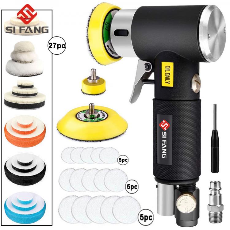 all in one place כלי עבודה 2inch/3inch Mini Orbital Air SanderPneumatic Polishing Grinding Machine   Air Tools Buffer Dual Action Orbital Polisher for Car