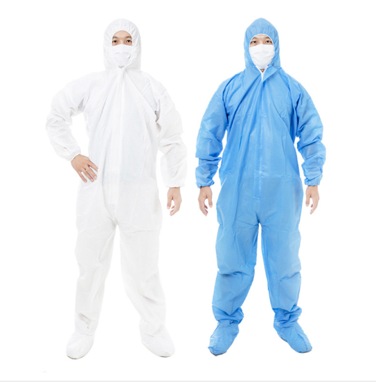 all in one place כלי עבודה Disposable Isolation Gown Protective Clothing With Elastic Cuffs Suit Siamese Non-Woven Dust-Proof Anti Splash Unisex Clothing