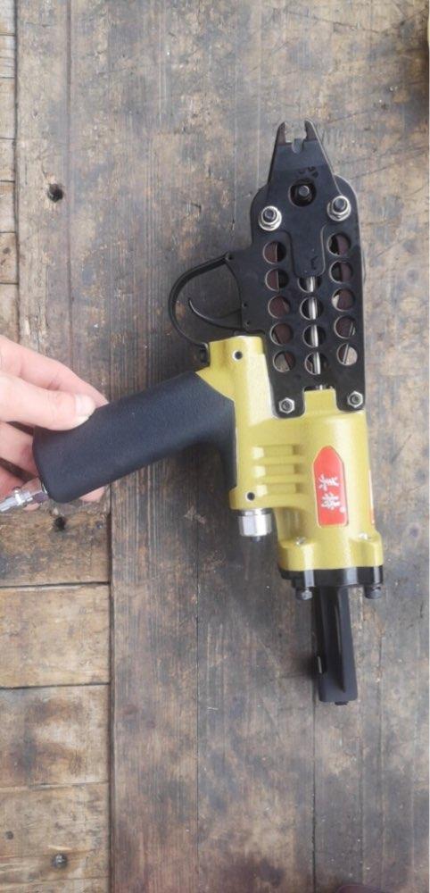 all in one place כלי עבודה Alifix SC760C Pneumatic C-Ring Gun, Air Nail Gun , Hog Ring Plier , C-Ring Naier Original Authentic