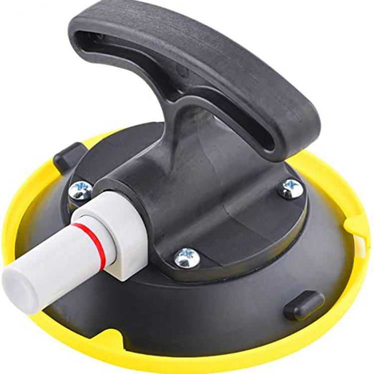 all in one place כלי עבודה 4.5 Inch Suction Cup Pump Active T-Handle Vacuum Lifter for Flat and Curved Surface Glass and Tile