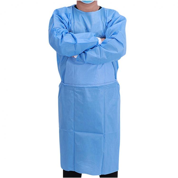 all in one place כלי עבודה 5PCS Disposable Isolation Clothes Security Gown Overalls Protection Suit Universal Dustproof Shawl Antispit Nursing Gown A30