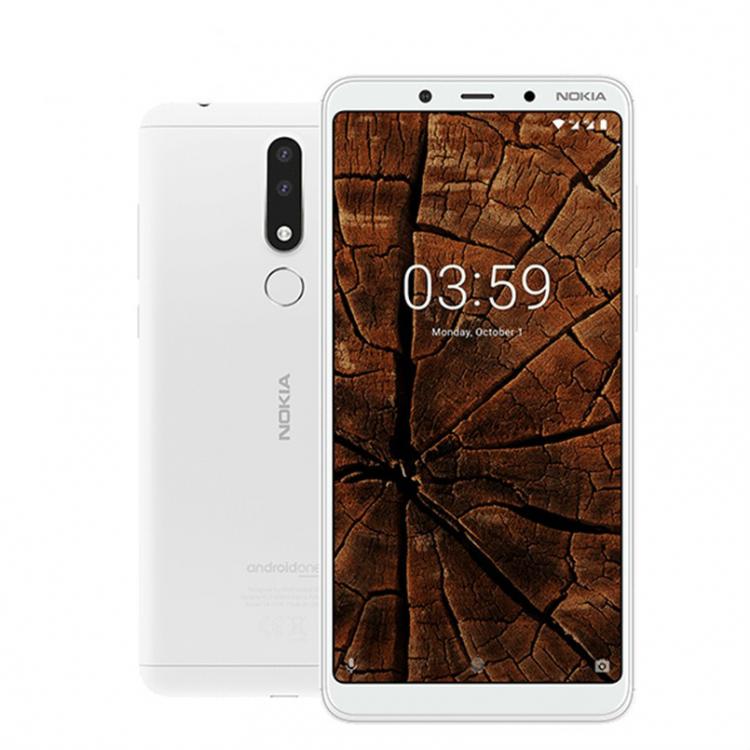 all in one place טלפונים סלולרים NOKIA 3.1 Plus Android Smartphone 2GB 16GB 6.0 inch Display Integrated fingerprint sensor 3500 mAh battery LTE Mobile Phone