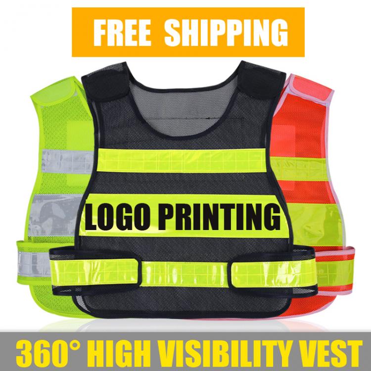 all in one place כלי עבודה Adjustable mens women vest compony logo printing waistcoat with reflective crystal lattice for outdoor work and sport  free pos