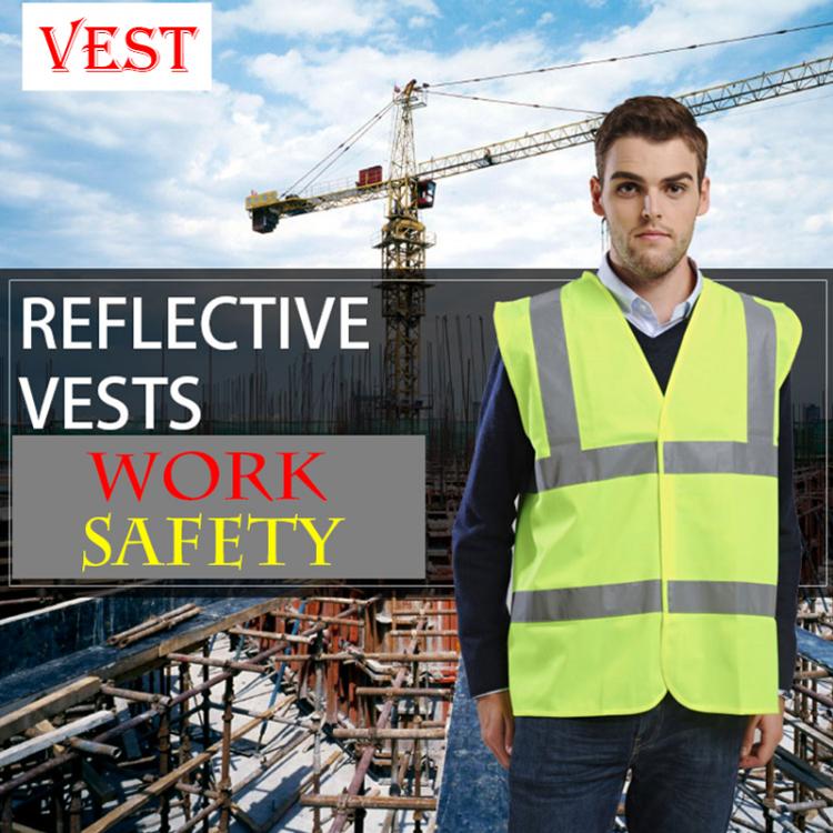 all in one place כלי עבודה High quality high visibility safety work vest high reflective safety vest waistcoat fluo yellow and orange large size s-xxxl