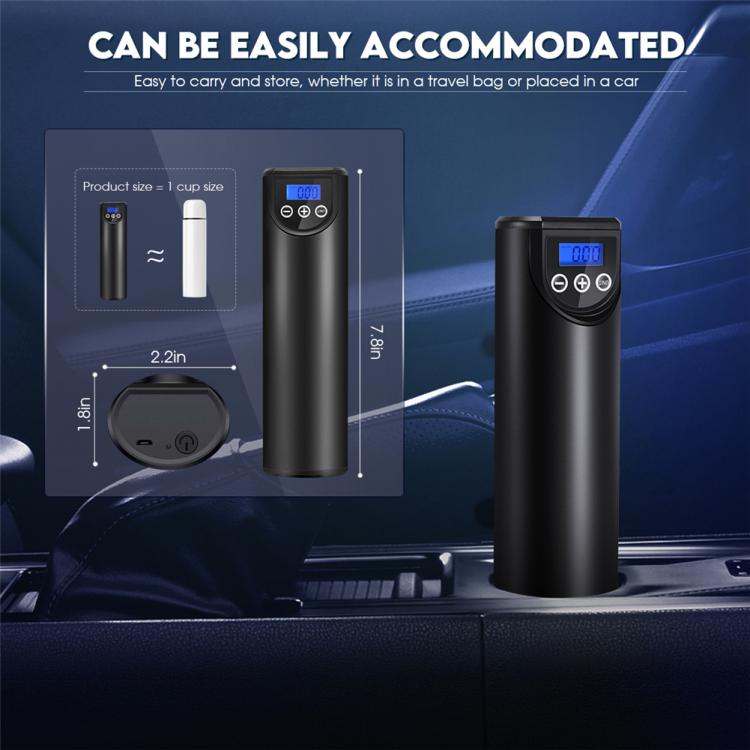 all in one place כלי עבודה Intelligent Digital Air Pump Portable Mini Inflator Vehicle-Mounted Wireless Car Tire Inflator USB Charging Digital Display