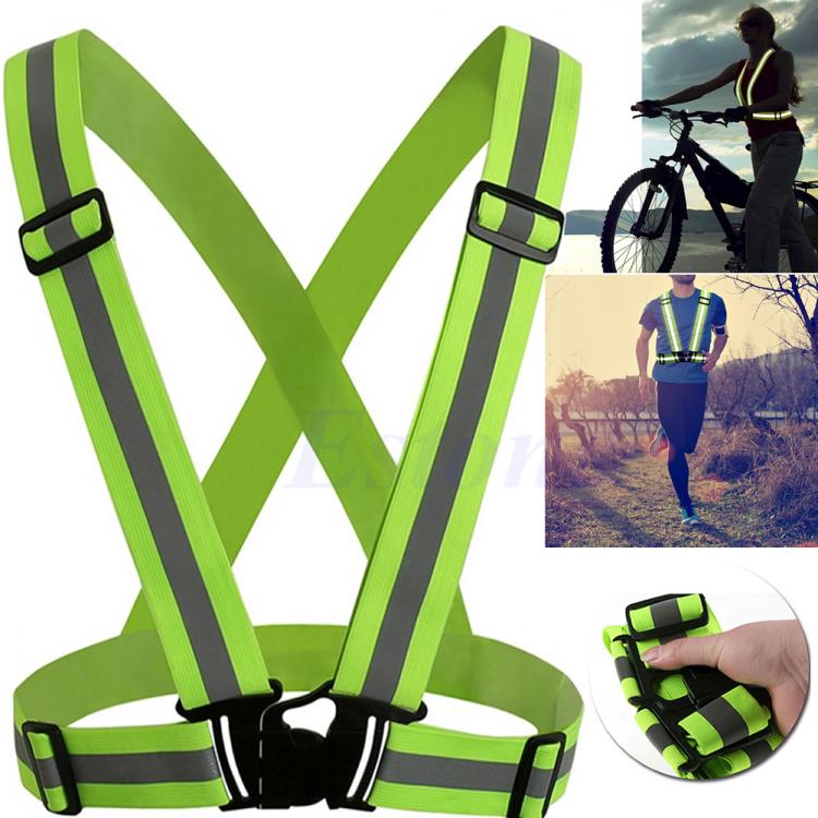 all in one place כלי עבודה F62C Adjustable Safety Security High Visibility Reflective Vest Gear Stripes Jacket