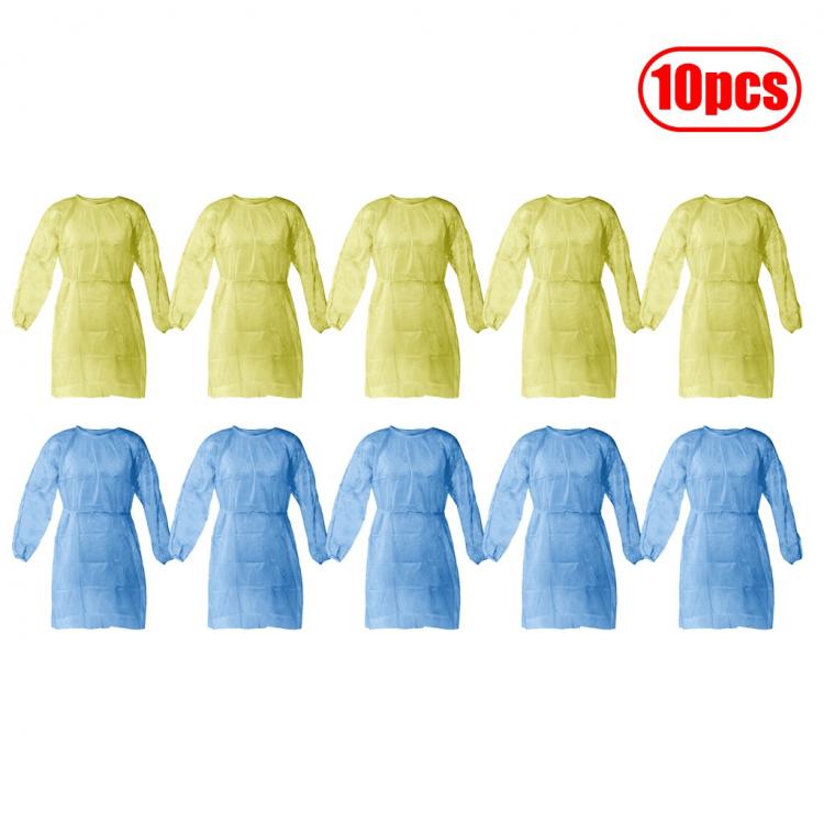 all in one place כלי עבודה Disposable Coverall Gown Protective Suit Isolation Work Clothing Anti-Spitting Anti-Oil Workwear traje de agua para trabajo