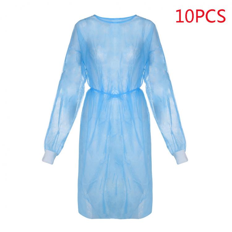 all in one place כלי עבודה 10pcs Disposable coverall gown Protective Suit Isolation Work Clothing Anti-Spitting Workwear traje de agua para trabajo