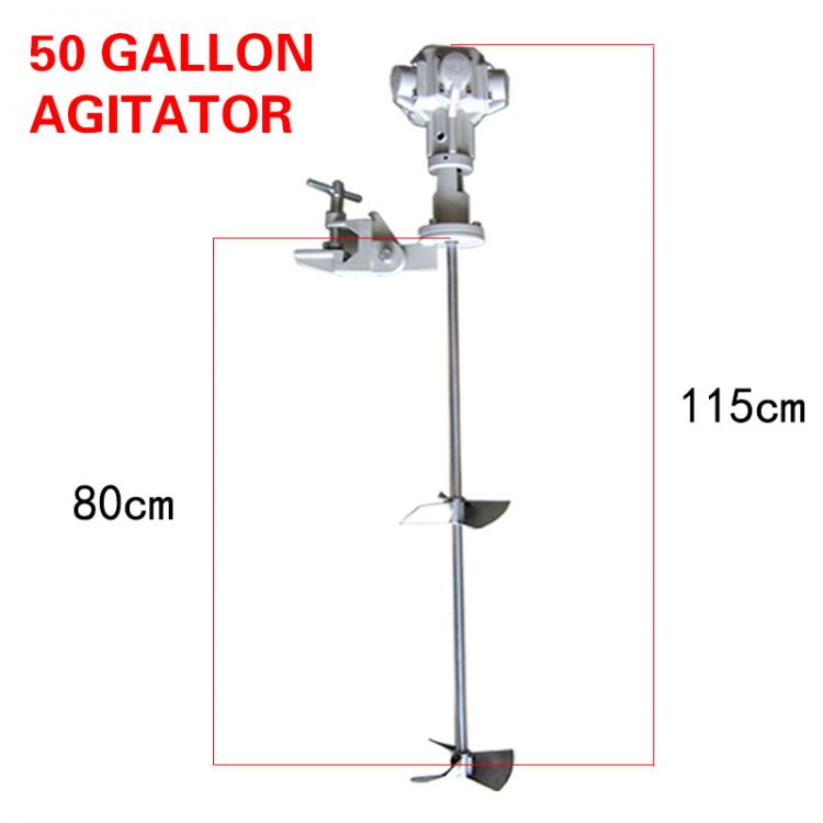 all in one place כלי עבודה 50 Gallon Agitator Machine Pneumatic Mixer Tank 200L Pneumatic Paint Mixer Stirrer