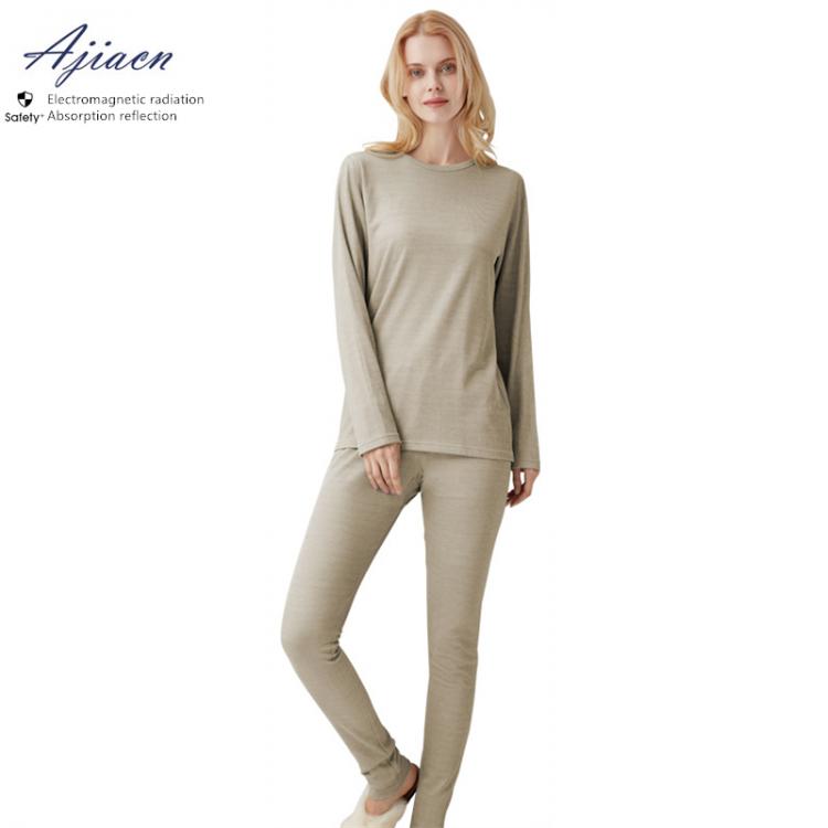 all in one place כלי עבודה New Arrivals electromagnetic radiation protective long underwear set EMF shielding silver fiber close-fitting long underwear