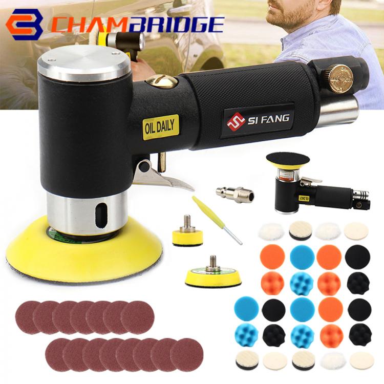 all in one place כלי עבודה 2/3 Inch Random Orbital Air Sander, Mini Pneumatic Sander for Auto Body Work, Dual Action Polisher, air sander For Polishing