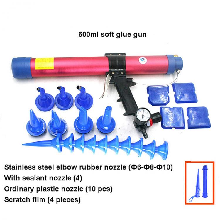 all in one place כלי עבודה Glass Glue Gun with Barometer Pneumatic Caulking Tool for Building Decoration Fish Tank Solar Energy Electronic Electronics