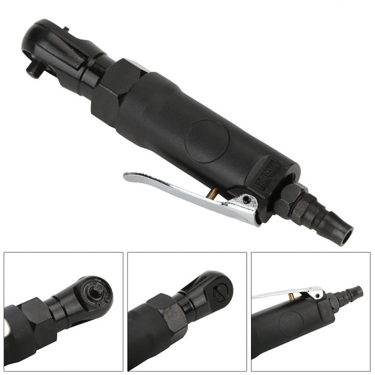 all in one place כלי עבודה 1/4 1/2 3/8 inch Straight Shank Pneumatic Air Ratchet Wrench Professional Air-Powered Tool High Torque For Car Bicycle Repair
