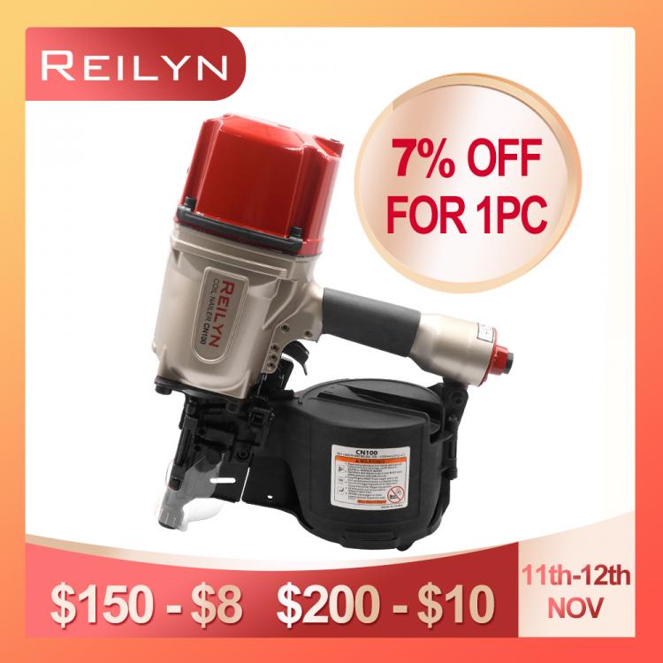 all in one place כלי עבודה Pallet Coil Nailer CN100 Pneumatic Air Nailer for wood working furniture Pneumatic Nail Gun  Air nailer tools