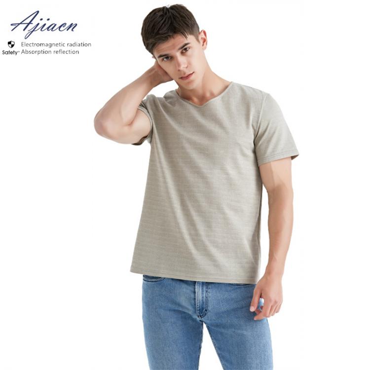 all in one place כלי עבודה Genuine electromagnetic radiation protective 34.2% silver fiber T-shirts Computer, mobile phone radiation EMF shielding clothing