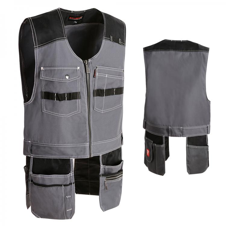 all in one place כלי עבודה Craftsman Workwear Waistcoat With Utility Pockets Kangaroo Vest For Men