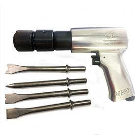 all in one place כלי עבודה 250mm 10" Industrial Air Hammer Pneumatic Tools Pistol Grip Flux Chipper Brake pad Scraper Scaling Hammer Flat Chisel Heavy D