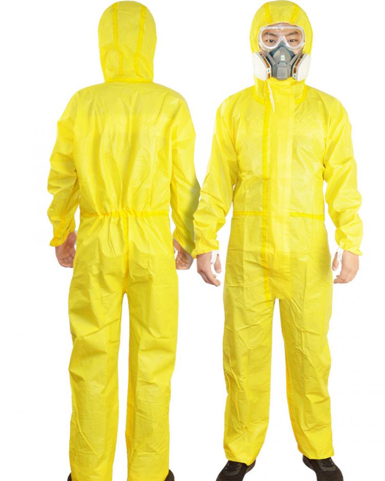 all in one place כלי עבודה Overall Suit Disposable Coveralls Protective Suit Unisex Chemical Lab Factory Hospital Spray Industrial Work Safety Clothing