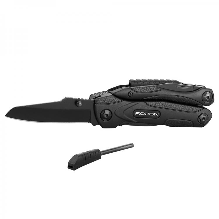 all in one place כלי עבודה Roxon CM1349  Multitool Plier, 14-in-1 Multitools Folding Plier, Multipurpose Outdoor Survival Portable Multi Tool Set