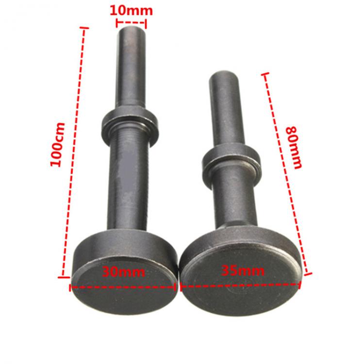 all in one place כלי עבודה 1pc 80mm/100mm Shovel Hammer Steel Smoothing Pneumatic Drifts Air Hammer Power Tools Bit Set Extended Length Tool