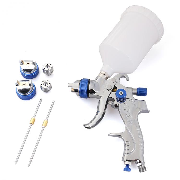 all in one place כלי עבודה Hvlp Air Spray Gun Gravity Feed Automotive Paint Sprayer with 1.4mm,1.7mm,2.0mm  3 Nozzle