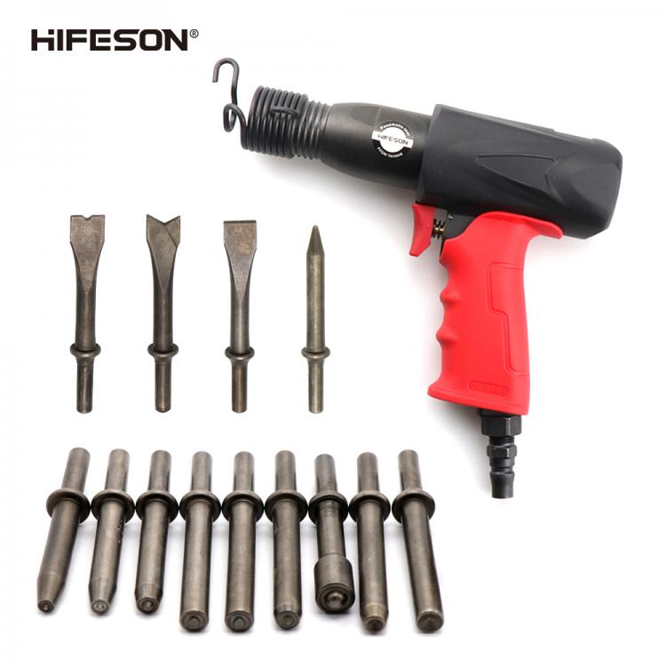 all in one place כלי עבודה Multi-function and Powerful Alloy Air Shovel Chisel Hammer Punching Tool Multi-specification Blade Semi-hollow/Solid Rivet Set