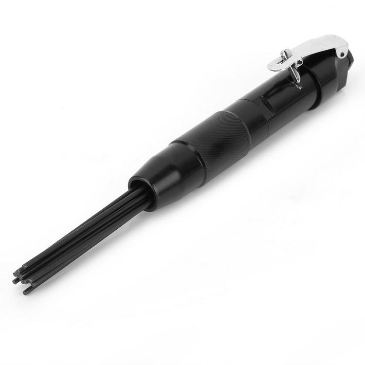 all in one place כלי עבודה 4400Rpm Needle Scaler Slag Cleaner Air Pneumatic Rust Corrosion Slag Burr Remove Deburring Cleaning Tool With 12 Steel Needles