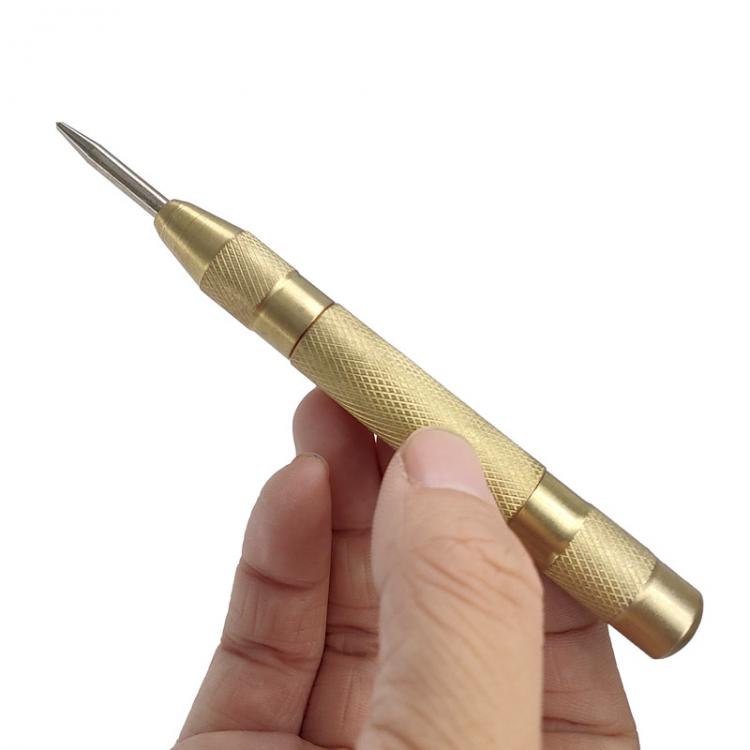 all in one place כלי עבודה 5 Inch automatic Center Punch marking holes tool HSS Spring Loaded