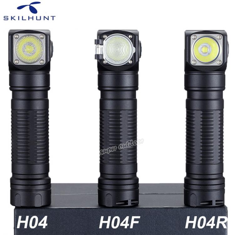 all in one place כלי עבודה New Skilhunt H04 H04R H04F Led flashlight Two Customized UI Cree XML1200Lm flashlight Hunting Fishing Camping flashligh+Headband