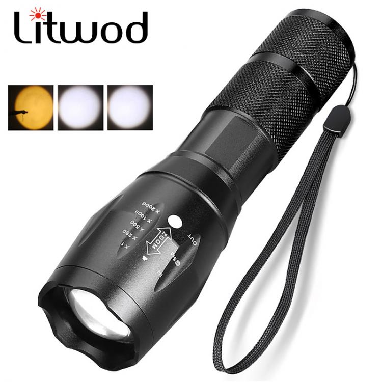 all in one place כלי עבודה LED Flashlight XM-L L2 T6 flash light Aluminum Zoomable Tactical Torch Light Lamp use 18650 Rechargeable Battery For Camping