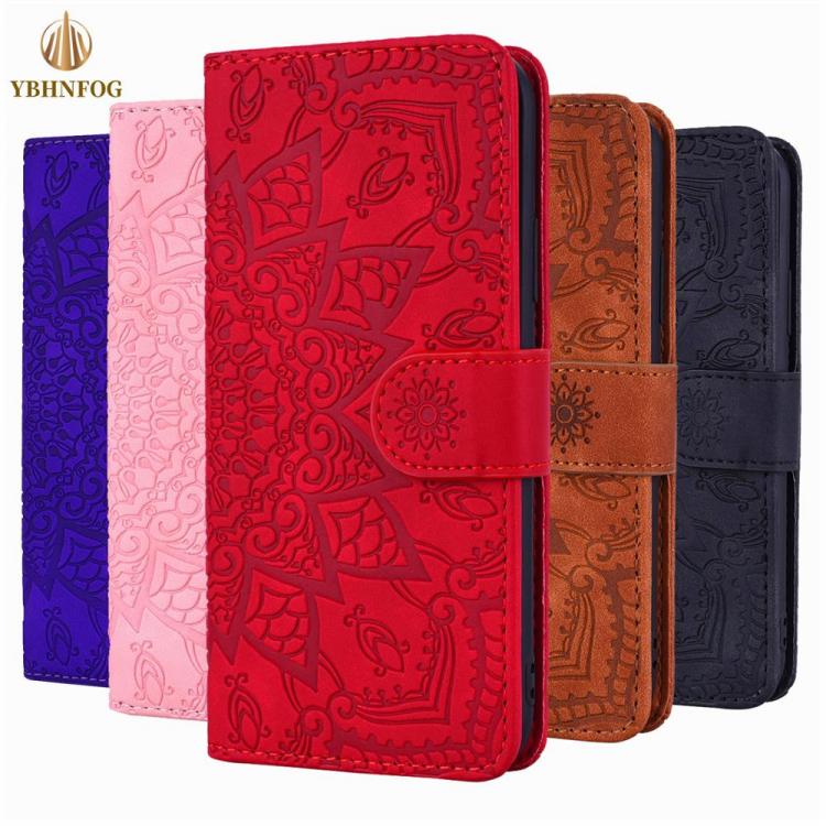 all in one place אביזרים Mandala Pattern Flip Case For iPhone 13 12 Mini 11 Pro XR XS Max X 6 6S 7 8 Plus 5S SE 2020 Leather Card Slot Stand Wallet Cover