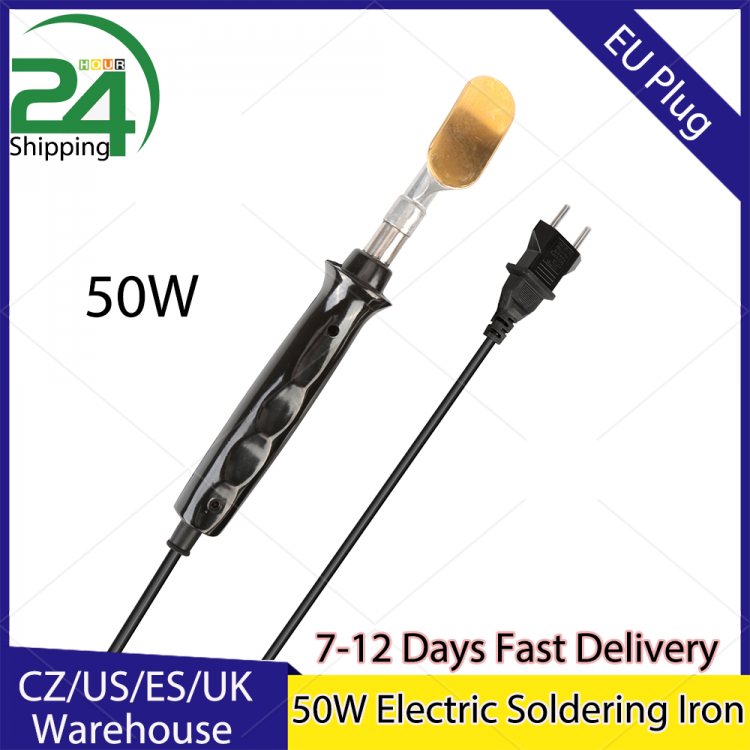 all in one place כלי עבודה 50W Electric Soldering Iron Plastic Handle copper Flat Tip Car Bumper Repai DIY Arts and Crafts or Professional Surface Repair