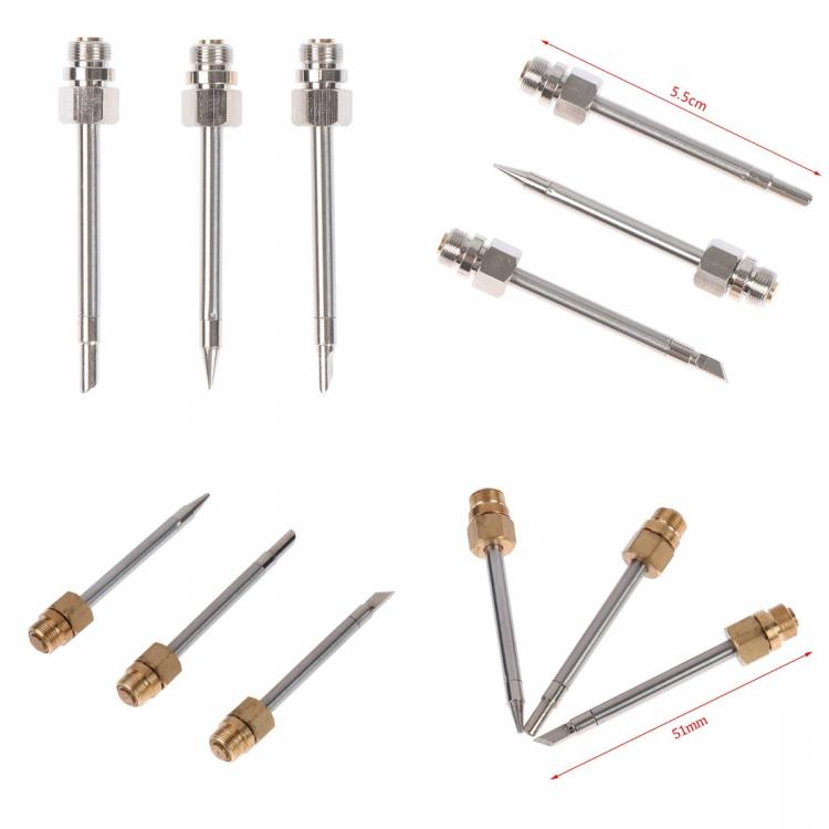all in one place כלי עבודה 510 Interface Soldering Iron Tip Mini Portable USB Soldering Iron Tip Welding Rework Accessories Tool Parts 8w 51mm