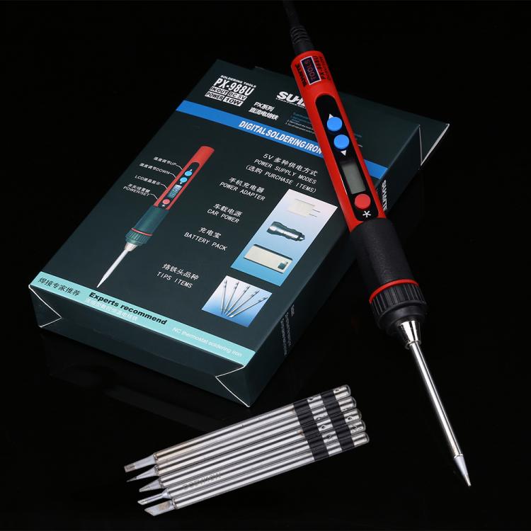 all in one place כלי עבודה LCD Digital Adjustable Temperature USB Soldering Iron 5V 10W Portable Lead-Free BAG Welding Rework Tools