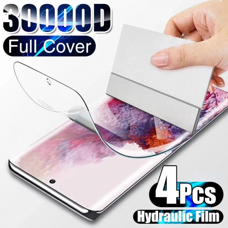 all in one place אביזרים 4Pcs Hydrogel Film On the Screen Protector For Samsung Galaxy S10 S20 S9 S21 Note 10 20 Plus Ultra A50 A51 Screen Protector Film