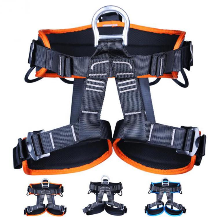 all in one place כלי עבודה Climbing Harness Outdoor Rock Climbing Harness Protect Waist Safety Harness Half Body Harness for Mountaineering Fire Rescue