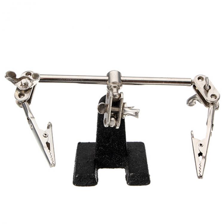 all in one place כלי עבודה Third Hand Soldering Iron Stand Clamp Helping Hands Clip Tool PCB Holder Electrical Circuits Hobby New