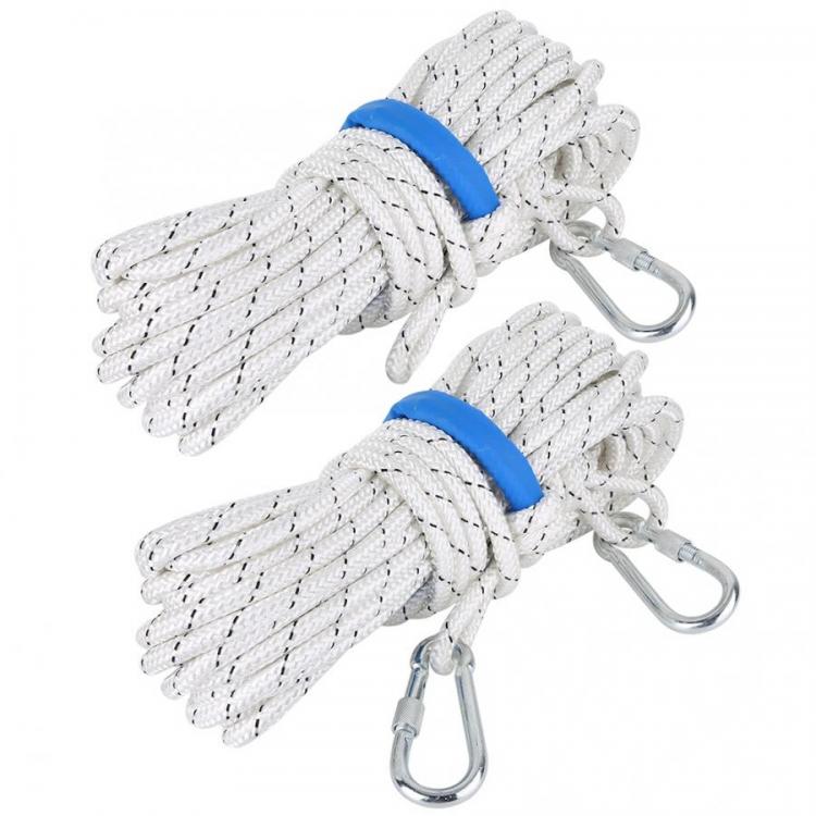 all in one place כלי עבודה 10mm Diameter 2697lb Outdoor Rock Climbing Rope Fire Rescue Escape Life-saving Safety Rope