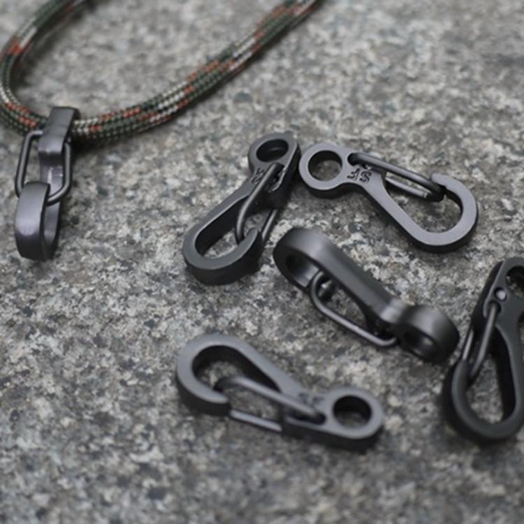 all in one place כלי עבודה 10Pcs Carabiner Snap Mini SF Spring Clip Camping Hiking Hook Backpack Tactical Buckle Clip Equipment Survival EDC First Aid