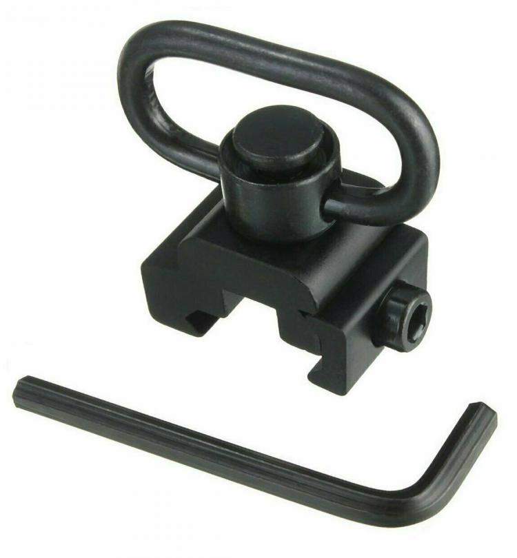 all in one place כלי עבודה Quick Release Detach QD Sling Swivel Attachment w/ 20mm Picatinny Rail Mount