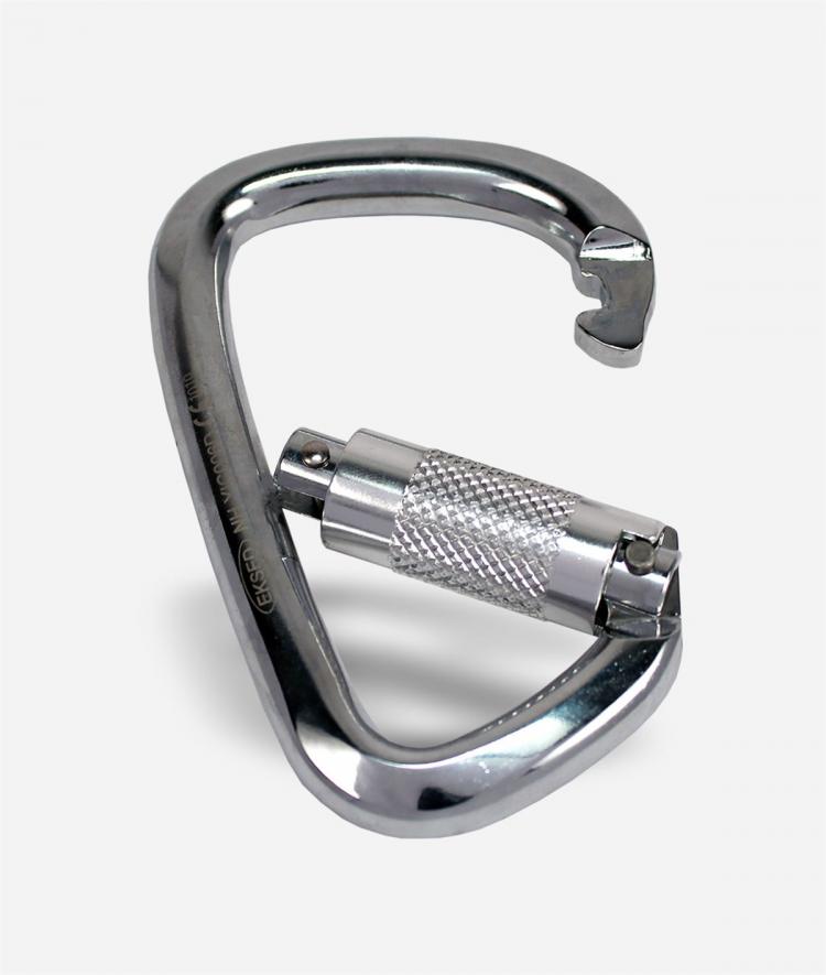 all in one place כלי עבודה EKS 148-O 50kN Automatic Steel Carabiner,climbing carabiner, aluminum carabiner hook, key chain, hook, for high use, screw safet