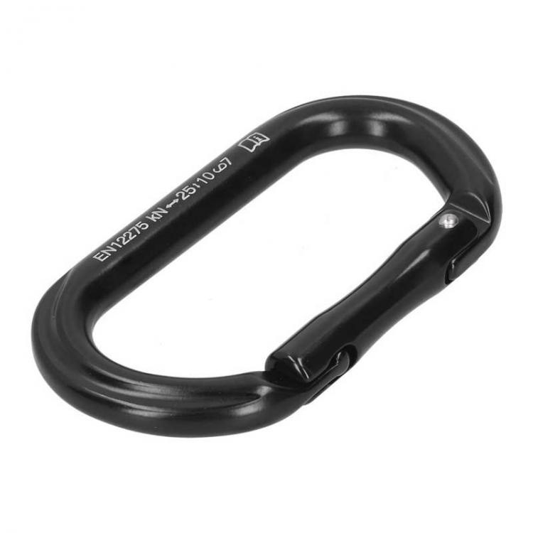 all in one place כלי עבודה Carabiner Hook Black Wear Resistant Lightweight Outdoor Safety Buckle for Caving Hiking Mountaineering Rock Climbing
