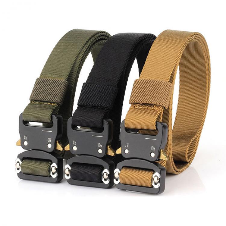 all in one place כלי עבודה New Men Military Tactical Nylon Belt Quickly Unlock Zinc Alloy Buckle Wearable Outdoor Training Battle molle SWAT Formal Belt