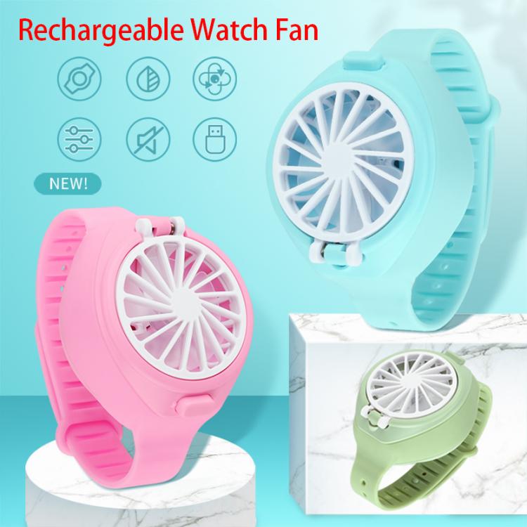 all in one place כלי עבודה 2020 Mini Fan-hands Portable Rechargeable Fan with Comfortable Wrist Strap Electric Small Watch Shaped Fan for Children Gift